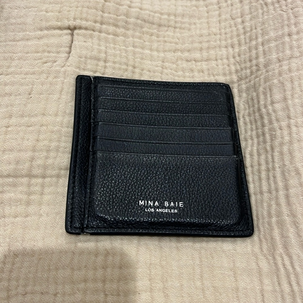 Mina Baie Wallet Black